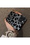iPhone 13 Pro Max Compatible Black Leopard Print Silicone Phone Case, Shock Protection - 2