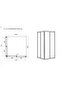 Shower Enclosure - Square, Clear, Tempered Glass, Shower Tray And Cubicle - 2