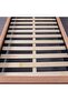 Maxillux Tuft 90X200 Upholstered Kids Bed With Usb-peach Pink, Engineered Wood, Fabric - 6