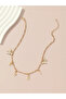 Girls Gold Tone Butterfly and Initial Charm Pendant Necklace - 5