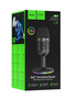 L25 Bright 360 Degree Rgb USB Broadcaster Desktop Microphone - Black - 6
