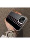 High-Quality Stylish Vertical Stripe Pattern Hard Case Compatible with iPhone 14 Plus/15 Plus, Impact Protection - 2