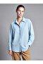 Lcw Studio Stone Detailed Striped Poplin Women's Shirt