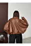 Faux Leather Coat |   F2035 - 5