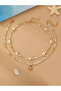 Pack of 2 - Girls Multi-Color Starfish Charm Beaded Necklaces - 3