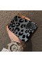 Poco M5S Compatible Black Leopard Printed Silicone Phone Case, Shock Protection - 2