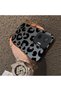 Poco F7 Compatible Black Leopard Printed Silicone Phone Case, Shock Protection - 2