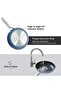 Crystal 9 Piece Cookware Set, Blue, Forged Aluminium, Steel, Cookware Sets - 7