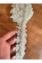 100X5 cm Pearl Beaded Lace White Ribbon Sewing Accessory - 2