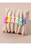 Set of 6 - Gummy Bear Pearl Bracelets - 4