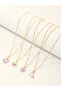 Pack of 4 - Girls Multi-Color Pandant Necklaces with Multi Charms - 7