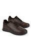 , Men's Genuine Leather Casual Shoes 1631064Z146 Brown - 4