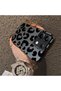 Poco X6 Compatible Black Leopard Printed Silicone Phone Case, Shock Protection - 2