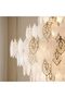 Abels 57 Lights Staircase Chandelier Adjustable 4 Meter Gold, Glass, Stainless Steel - 3
