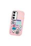 Pink Silicone Case with Shock-Absorbing Camera Protection Compatible with Samsung Galaxy S23 - 3