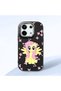 Redmi Note 13 Pro 5g Compatible Shock-Absorbing Camera Protected Black Silicone Case Fluttershy