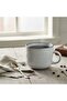 Stoneware Ava 4PCS Mug Set, 385 ML Light Grey Coffee Mug Set, Cups For Cappuccino, Latte - 7