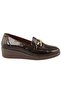 D26Ka-7050-B Brown Women's Comfort Leather Shoes - 2