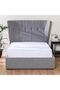 Terry Mattress Protector Twin:+25cm, White, Poly Cotton, Toppers And Protector