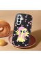 Samsung Galaxy A26 Compatible Shock-Absorbing Black Silicone Case with Camera Protection Fluttershy - 2