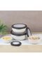 Bistro Bliss 4 Piece Storage Container Set 2170, 1370, 770, 370Ml, Brown, TPR