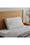 Wave Medium-firm Visco Memory Foam Contour Polyester Pillow, White, L 40 x W 60 x H 11 cm, Pillows