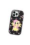 iPhone 14 Pro Compatible Shock-Absorbing Black Silicone Case with Camera Protection Fluttershy - 3
