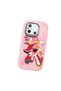 Redmi 12C Compatible Shock-Absorbing Camera Protected Pink Silicone Case - 3