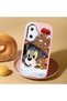 Poco F7 Compatible Shock-Absorbing Camera Protected Pink Silicone Case Jerry - 2