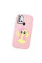 Samsung Galaxy A21S Compatible Shock-Absorbing Camera Protected Pink Silicone Case Fluttershy - 3