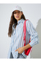 Multi-Color Striped Pocket Detail Regular Fit Shirt