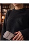 Women's Knitwear Sweater Oversize Crew Neck Plain - 2