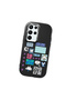 Black Silicone Case Compatible with Samsung Galaxy S22 Ultra with Shock-Absorbing Camera Protections - 3