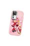 Redmi K50 Ultra Compatible Shock-Absorbing Camera Protected Pink Silicone Case - 3