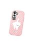 Oppo A5 4G/5G Compatible Shock-Absorbing Camera Protected Pink Silicone Case Cat - 3