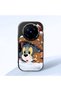 Vivo X200 Pro Compatible Shock-Absorbing Camera Protected Black Silicone Case Jerry