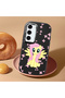 Samsung Galaxy S23 Compatible Shock-Absorbing Black Silicone Case with Camera Protection Fluttershy - 2