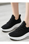 Unisex Multi-Color Textile Knit Sports Sneakers - 4