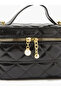 Black Quilted Crossbody Bag - 4