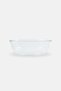 Salad Bowl 24,8 L x 19 W x 8,6 H cm, Transparent - 2