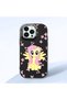 حافظة سيليكون سوداء متوافقة مع هاتف iPhone 12 Pro Max مع حماية للكاميرا ممتصة للصدمات Fluttershy