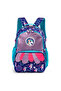 Girls Printed Backpack with Pockets - 3