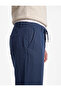 Regular Fit Cotton Chino Muslin Trousers with Belted Laces, Buttons and Pockets - 5