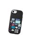 Black Silicone Case with Shock-Absorbing Camera Protections Compatible with iPhone 7/8/Se 2020 2022 - 4
