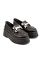 Bln 1453 Buckle Detailed Thick Sole Loafer