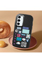 Black Silicone Case Compatible with Samsung Galaxy S23 Fe with Shock-Absorbing Camera Protections - 2