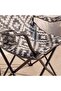 Foldable Camping Chair - Black 50 X 50 X 80 Cm, Iron, L 50 x W 50 x H 80 cm, Bbq Grill And Camping - 4