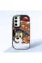 Samsung Galaxy A35 Compatible Shock-Absorbing Camera Protected Black Silicone Case Jerry