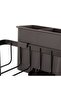 Bistro Bliss 2-Tier Dish Rack Set, Brown, Polypropylene, Metal - 3