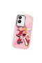 Vivo Y28 4g Compatible Shock-Absorbing Camera Protected Pink Silicone Case - 3